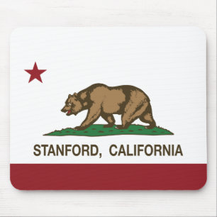 Kalifornien-Republik-Flagge Stanford Mousepad
