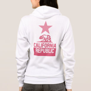 KALIFORNIEN-REPUBLIK Staats-Flagge Hoodie