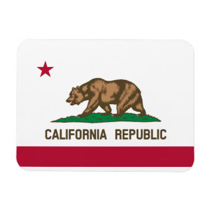 Kalifornien Republik Staatsflagge Magnet