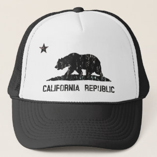Kalifornien Republik Staatsflagge Trucker Hut (ver Truckerkappe