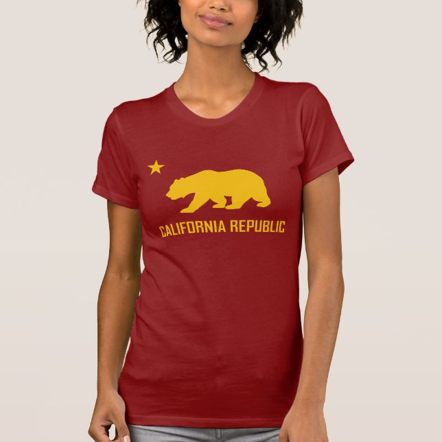 Kalifornien-Republik-T - Shirt (Vorderseite)
