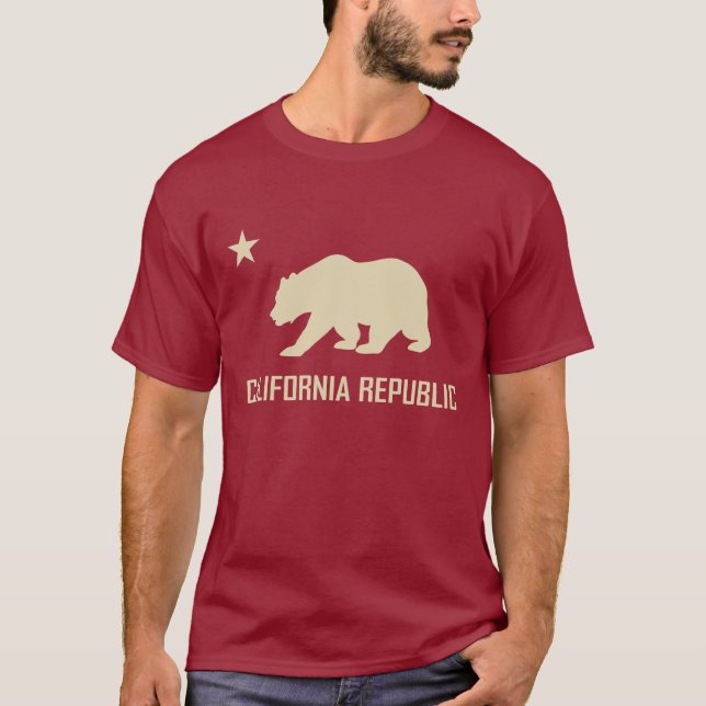 Kalifornien-Republik-T - Shirt (Vorderseite)