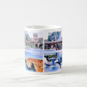 Kalifornien - San Diego - Mosaik - USA - Kaffeetasse