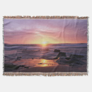 Kalifornien, San Diego, Sunset Cliffs, Sonnenunter Decke