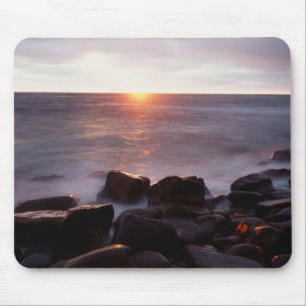 Kalifornien, San Diego, Sunset Cliffs, Sonnenunter Mousepad