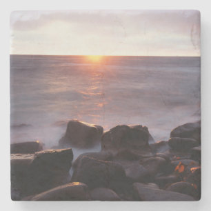 Kalifornien, San Diego, Sunset Cliffs, Sunset 2 Steinuntersetzer