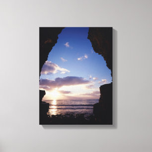 Kalifornien, San Diego, Sunset Cliffs, Sunset 5 Leinwanddruck