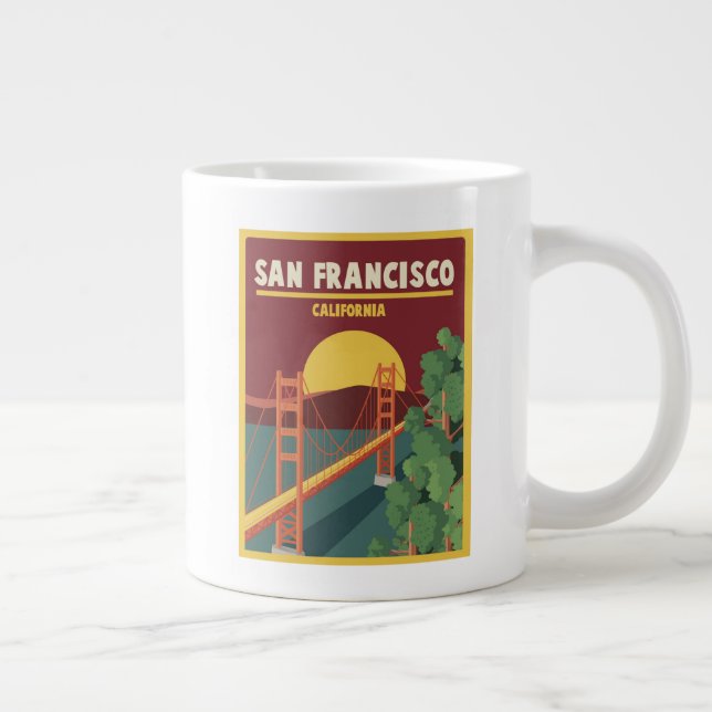 Kalifornien| San Francisco Jumbo-Tasse (Rechts)