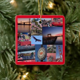 Kalifornien - San Francisco Keramikornament