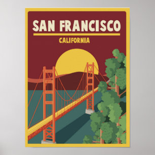 Kalifornien   San Francisco Poster