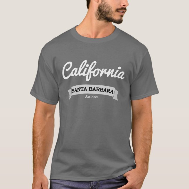 Kalifornien Santa Barbara T-Shirt (Vorderseite)