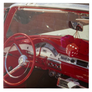 Kalifornien: Santa Ynez Valley, Solvang, 1957 Fliese