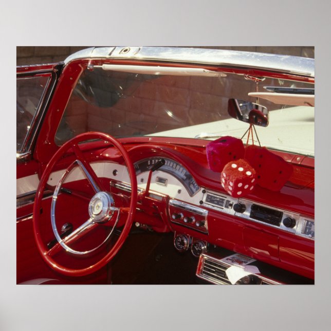 Kalifornien: Santa Ynez Valley, Solvang, 1957 Poster (Vorne)