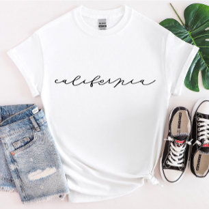 Kalifornien Script Staat Frauen T - Shirt