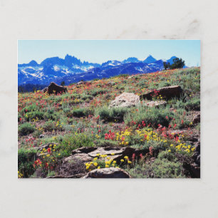 Kalifornien, Sierra Nevada Berge 1 Postkarte