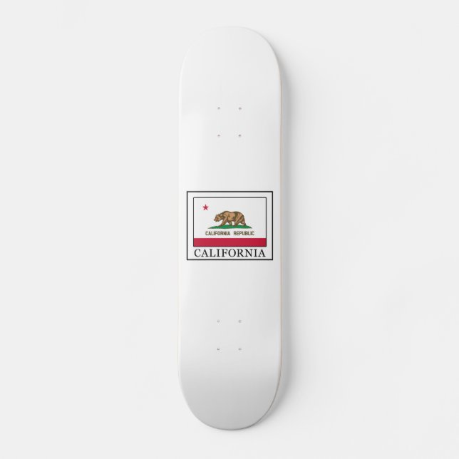Kalifornien Skateboard (Vorderseite)