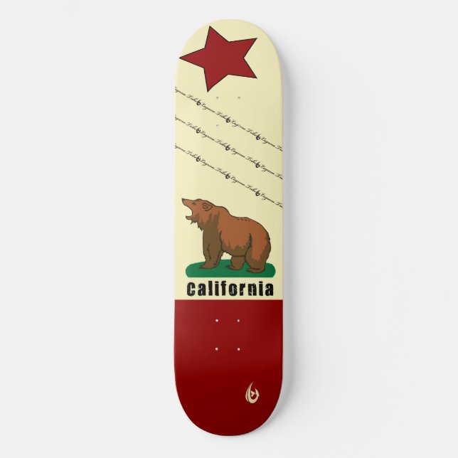 Kalifornien Skateboard (Vorderseite)