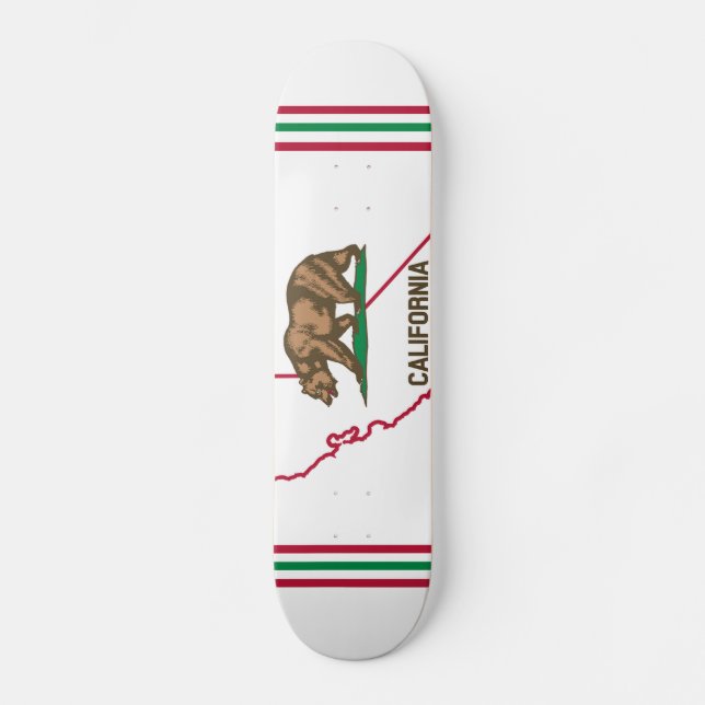 Kalifornien Skateboard (Vorderseite)