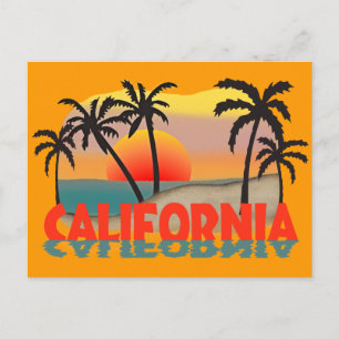 Kalifornien-Souvenir Postkarte