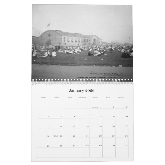 Kalifornien-Staat angemessen - Stockton Blvd, Kalender (Jan 2026)
