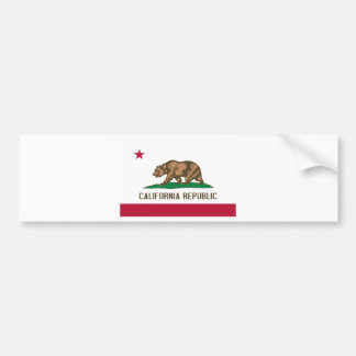 Kalifornien-Staats-Flagge Autoaufkleber