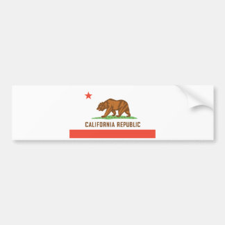Kalifornien-Staats-Flagge Autoaufkleber