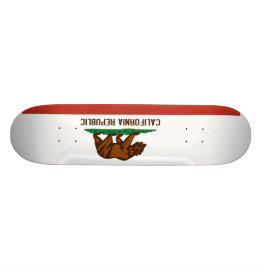 Kalifornien-Staats-Flagge Skateboard