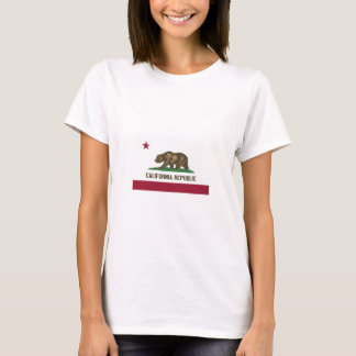 Kalifornien-Staats-Flagge T-Shirt