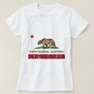 Kalifornien-Staatsflagge Südpasadena T-Shirt