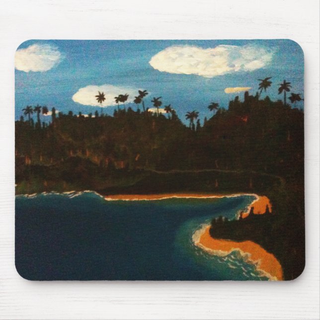 Kalifornien-Strand Mousepad (Vorne)