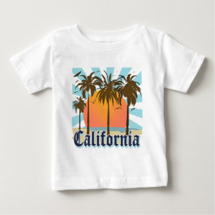 Kalifornien Strände Sonnenuntergang Baby T-shirt