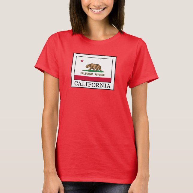 Kalifornien T-Shirt (Vorderseite)