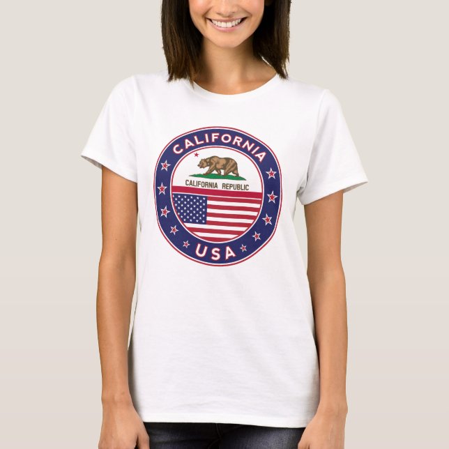 Kalifornien T-Shirt (Vorderseite)