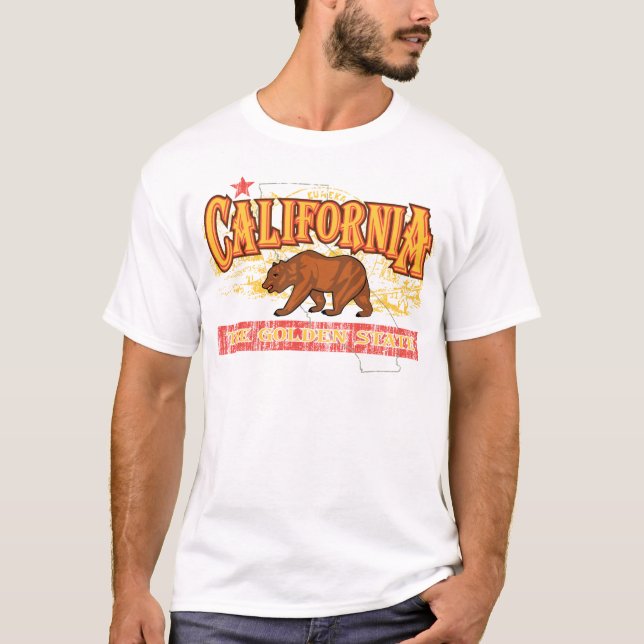 Kalifornien T-Shirt (Vorderseite)