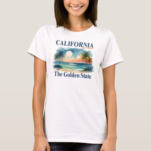Kalifornien T-Shirt (Vorderseite)