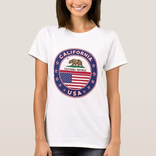 Kalifornien T-Shirt (Vorderseite)