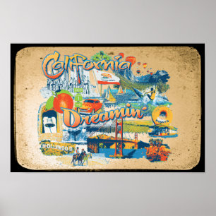 Kalifornien Träumen Poster