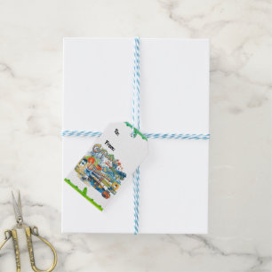 Kalifornien träumend mit Greenleaf-Filter Geschenkanhänger