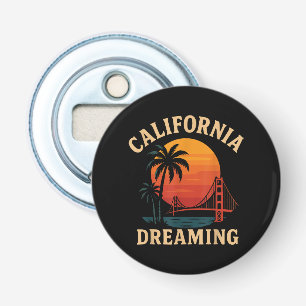 Kalifornien Träumerei Golden Gate Bridge Sonnenunt Flaschenöffner