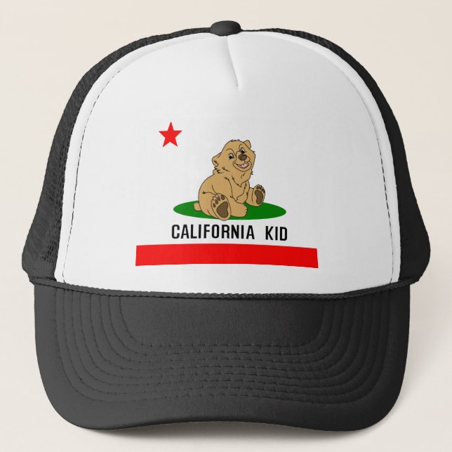 Kalifornien Truckerkappe (Vorderseite)