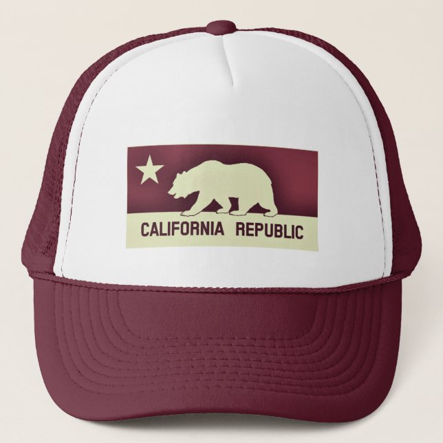 Kalifornien Truckerkappe (Vorderseite)