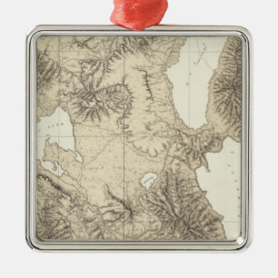 Kalifornien und Nevada 10 Ornament Aus Metall