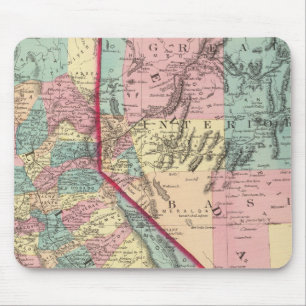 Kalifornien und Nevada 2 Mousepad