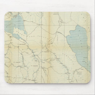 Kalifornien und Nevada 3 Mousepad