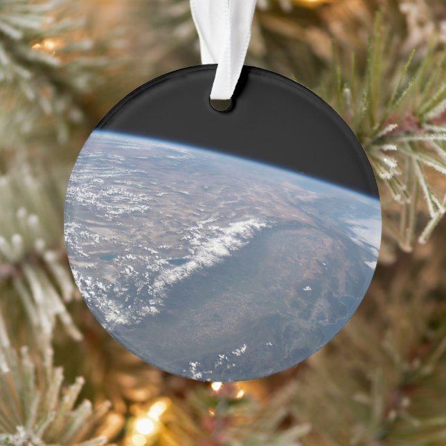 Kalifornien und Nevada wurden aus dem All gesehen. Ornament (Baum)