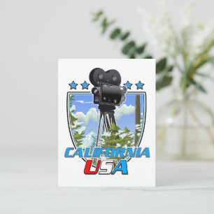 Kalifornien USA Feiertagspostkarte