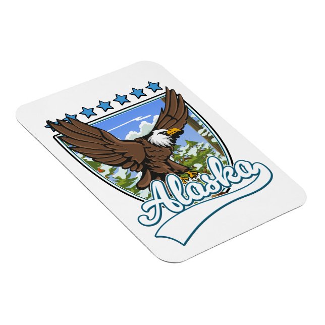 Kalifornien USA Magnet (Rechte Seite)