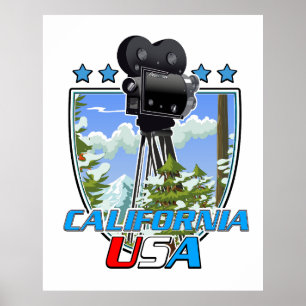 Kalifornien USA Poster