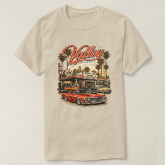 Kalifornien Valley Retro T-Shirt | Vintage Tankste