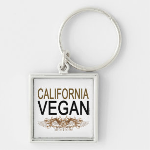 Kalifornien Vegan Schlüsselanhänger
